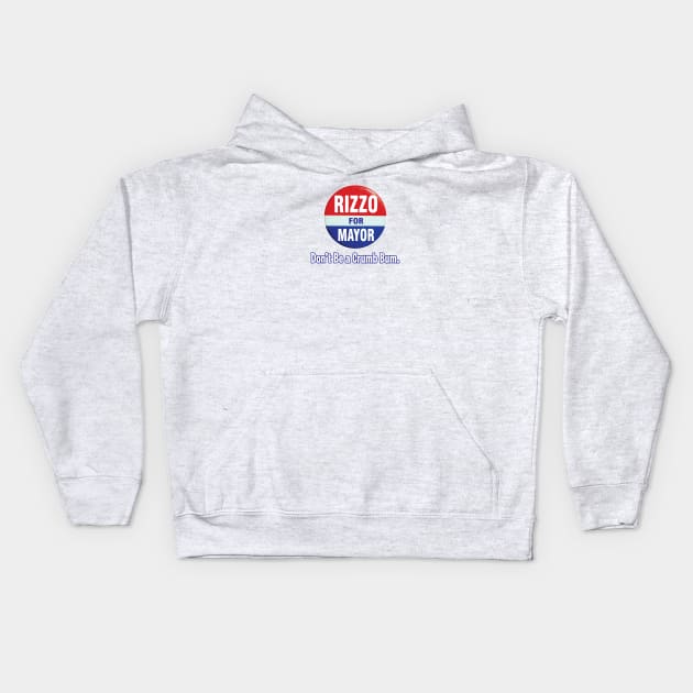 Vote for Rizzo Kids Hoodie by Tom Stiglich Cartoons